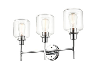 Asheville Three Light Vanity in Chrome (59|6943-CH)