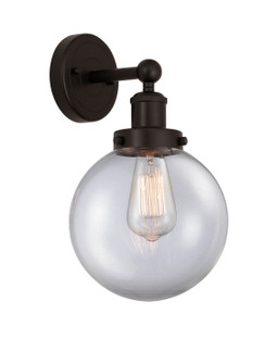 Edison One Light Wall Sconce in Oil Rubbed Bronze (405|616-1W-OB-G202-8)