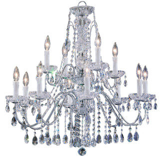 Daniele 12 Light Chandelier in Chrome (92|8389 CH C)