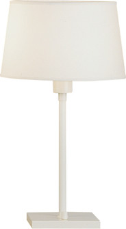 Real Simple One Light Table Lamp in Stardust White Powder Coat over Steel (165|1802)