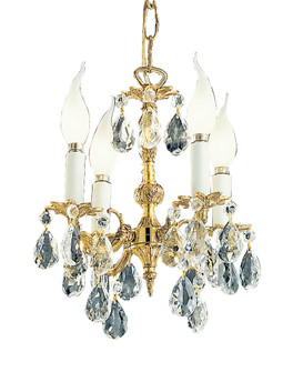 Barcelona Four Light Mini Chandelier in Olde World Bronze (92|5204 OWB I)