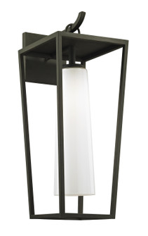 Mission Beach One Light Wall Lantern in Textured Black (67|B6353-TBK)