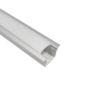 Tape Light Channel Channel with Wings in Aluminum (167|NATL2-C25A)