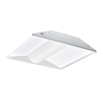 LED Lay-In Cb Troffer LED Center Basket Troffer in White (167|NPTCB-E22/50W)