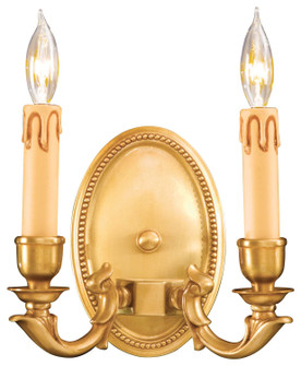 Metropolitan Family Two Light Wall Sconce in French Gold (29|N9809-FG)