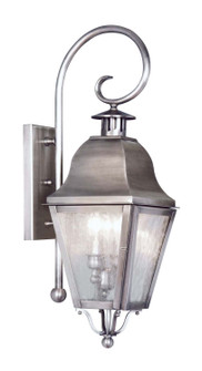 Amwell Two Light Outdoor Wall Lantern in Vintage Pewter (107|2551-29)