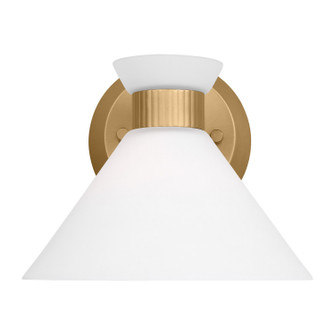 Belcarra One Light Wall Sconce in Satin Brass (454|DJV1011SB) Belcarra One Light Wall Sconce in Satin Brass (454|DJV1011SB)