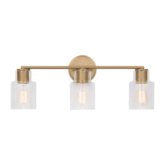 Sayward Three Light Bath in Satin Brass (454|DJV1003SB)