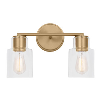 Sayward Two Light Bath in Satin Brass (454|DJV1002SB)