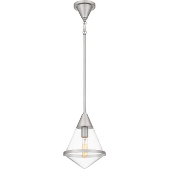 Quoizel Piccolo Pendant One Light Mini Pendant in Brushed Nickel (10|QPP6160BN)