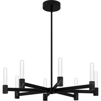 Adler LED Chandelier in Matte Black (10|PCADR5030MBK)