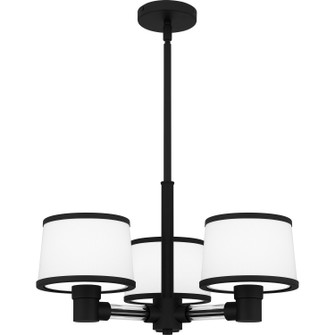 Kylen Three Light Chandelier in Matte Black (10|KYL2822MBK)