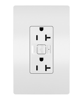 radiant Smart 20A Outlet with Netatmo in White (246|WNRR20WH)