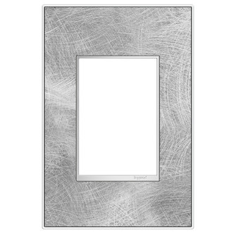 Adorne Gang Wall Plate in Spiraled Stainless (246|AWM1G3SP4)