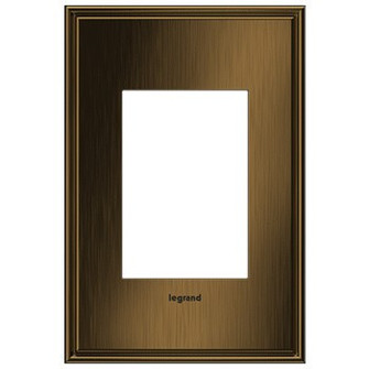 Adorne Wall Plate in Coffee (246|AWC1G3COF4)