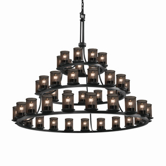 Wire Mesh 45 Light Chandelier in Matte Black (102|MSH-8714-10-MBLK)