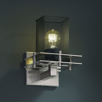 Wire Mesh One Light Wall Sconce in Brushed Nickel (102|MSH-8171-15-NCKL)