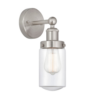 Edison One Light Wall Sconce in Brushed Satin Nickel (405|616-1W-SN-G312)
