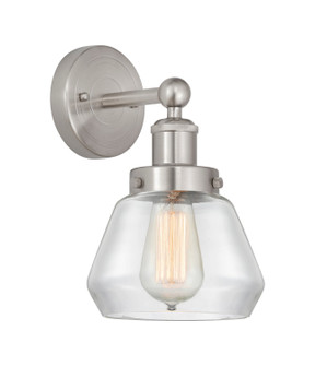 Edison One Light Wall Sconce in Brushed Satin Nickel (405|616-1W-SN-G172)