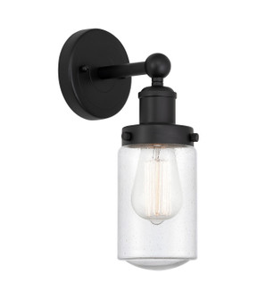 Edison One Light Wall Sconce in Matte Black (405|616-1W-BK-G314)