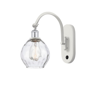 Ballston One Light Wall Sconce in White Polished Chrome (405|518-1W-WPC-G362)