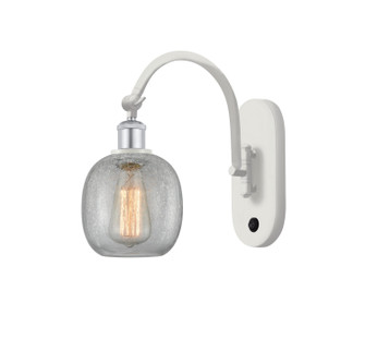 Ballston LED Wall Sconce in White Polished Chrome (405|518-1W-WPC-G105-LED)