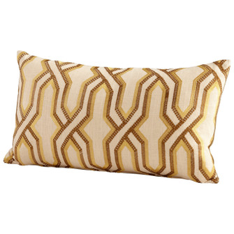 Twist And Turn Pillow in Yellow (208|06514)