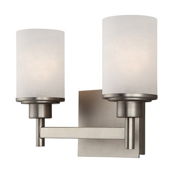 Lyndi Two Light Vanity in Brushed Nickel (387|IVL408A02BN)