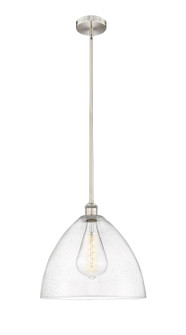 Edison LED Pendant in Brushed Satin Nickel (405|616-1S-SN-GBD-161-LED)