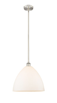 Edison One Light Pendant in Brushed Satin Nickel (405|616-1S-SN-GBD-161)