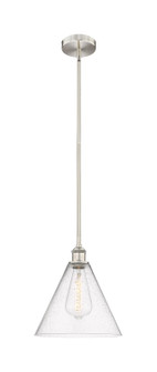 Edison LED Mini Pendant in Brushed Satin Nickel (405|616-1S-SN-GBC-124-LED)