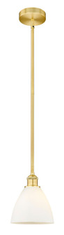 Edison One Light Mini Pendant in Satin Gold (405|616-1S-SG-GBD-751)