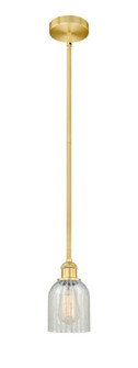 Edison One Light Mini Pendant in Satin Gold (405|616-1S-SG-G2511)