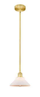 Edison One Light Mini Pendant in Satin Gold (405|616-1S-SG-G131)