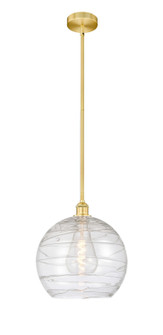 Edison One Light Pendant in Satin Gold (405|616-1S-SG-G1213-14)