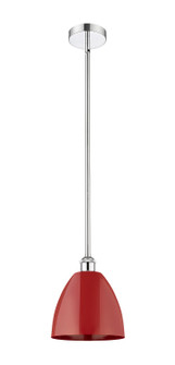 Edison One Light Mini Pendant in Polished Chrome (405|616-1S-PC-MBD-9-RD)