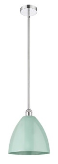 Edison One Light Mini Pendant in Polished Chrome (405|616-1S-PC-MBD-12-SF)