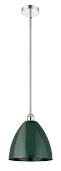 Edison One Light Mini Pendant in Polished Chrome (405|616-1S-PC-MBD-12-GR)