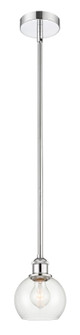 Edison One Light Mini Pendant in Polished Chrome (405|616-1S-PC-G122-6) Edison One Light Mini Pendant in Polished Chrome (405|616-1S-PC-G122-6)
