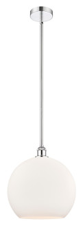Edison One Light Pendant in Polished Chrome (405|616-1S-PC-G121-14)