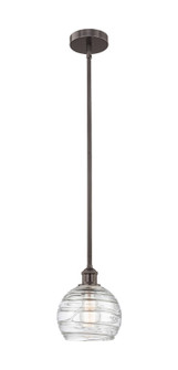 Edison One Light Mini Pendant in Oil Rubbed Bronze (405|616-1S-OB-G1213-8)