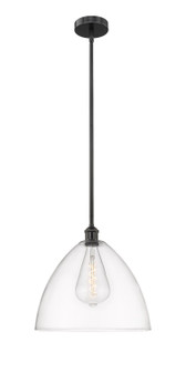 Edison One Light Pendant in Matte Black (405|616-1S-BK-GBD-162)
