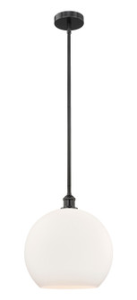 Edison One Light Pendant in Matte Black (405|616-1S-BK-G121-14) Edison One Light Pendant in Matte Black (405|616-1S-BK-G121-14)
