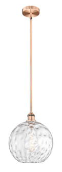 Edison One Light Mini Pendant in Antique Copper (405|616-1S-AC-G1215-12)