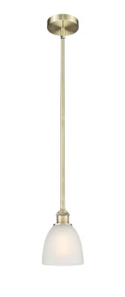 Edison One Light Mini Pendant in Antique Brass (405|616-1S-AB-G381)