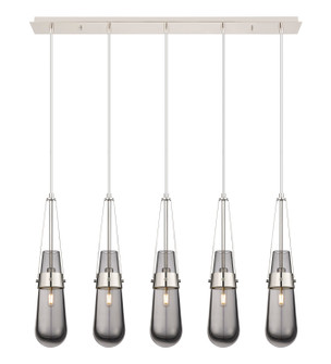 Downtown Urban LED Linear Pendant in Polished Nickel (405|125-452-1P-PN-G452-4SM)
