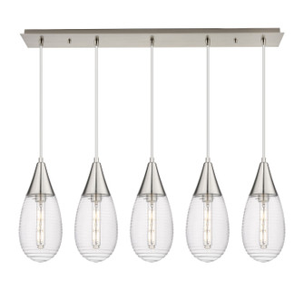 Downtown Urban LED Linear Pendant in Brushed Satin Nickel (405|125-450-1P-SN-G450-6SCL)
