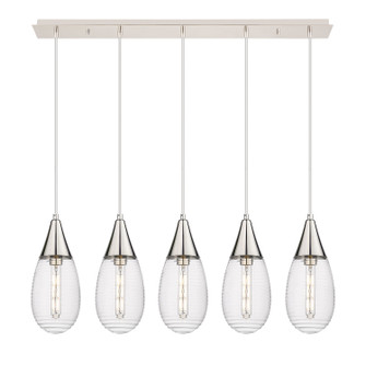 Downtown Urban LED Linear Pendant in Polished Nickel (405|125-450-1P-PN-G450-6SCL)