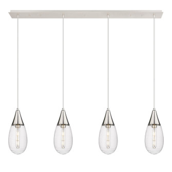 Downtown Urban LED Linear Pendant in Polished Nickel (405|124-450-1P-PN-G450-6SCL)