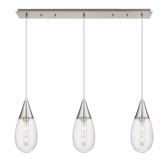 Downtown Urban LED Linear Pendant in Brushed Satin Nickel (405|123-450-1P-SN-G450-6SCL)